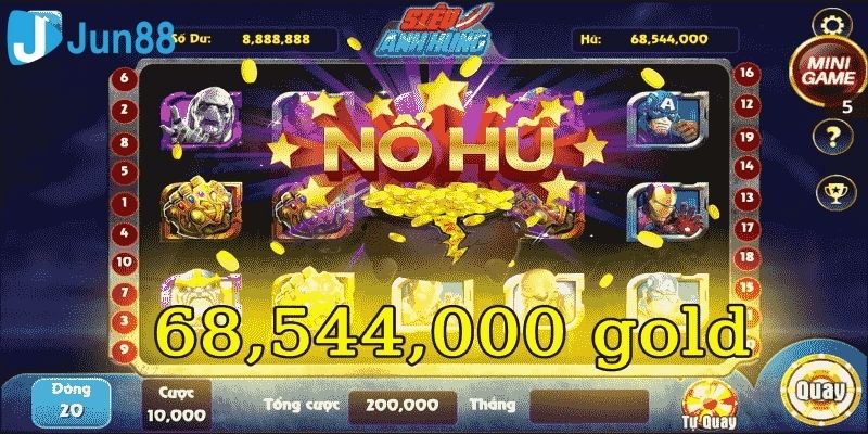 Khái quát chi tiết các thông tin thú vị về game nổ hũ JUN88